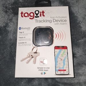 Black Bluetooth Tracking Device